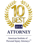 10 Best | 2018 | Attorney Client Satisfaction | American Institute of Personal Injury Attorneys